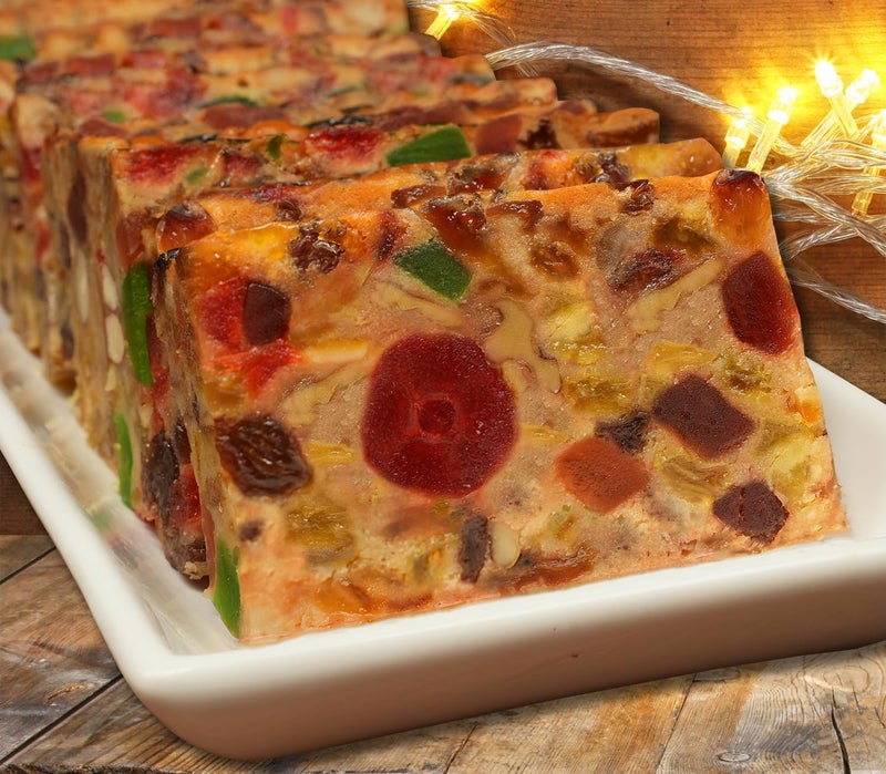 Claxton Dark Fruit Cake - 1 lb Box - Image 3